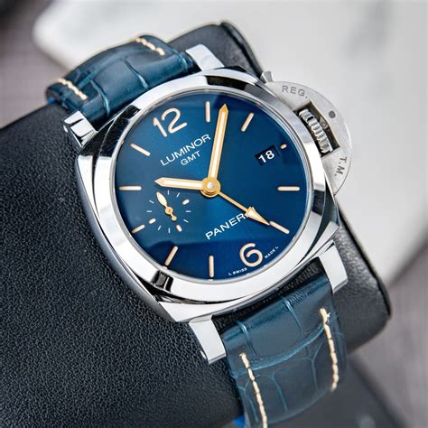 panerai luminor blue face|Panerai Luminor marina 1950.